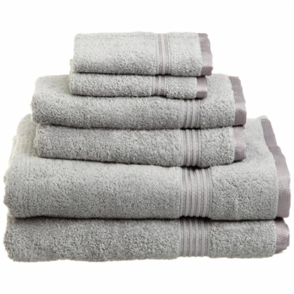 Superior Superior Egyptian Cotton 6-Piece Towel Set Silver NS 6 PC SET SV - main